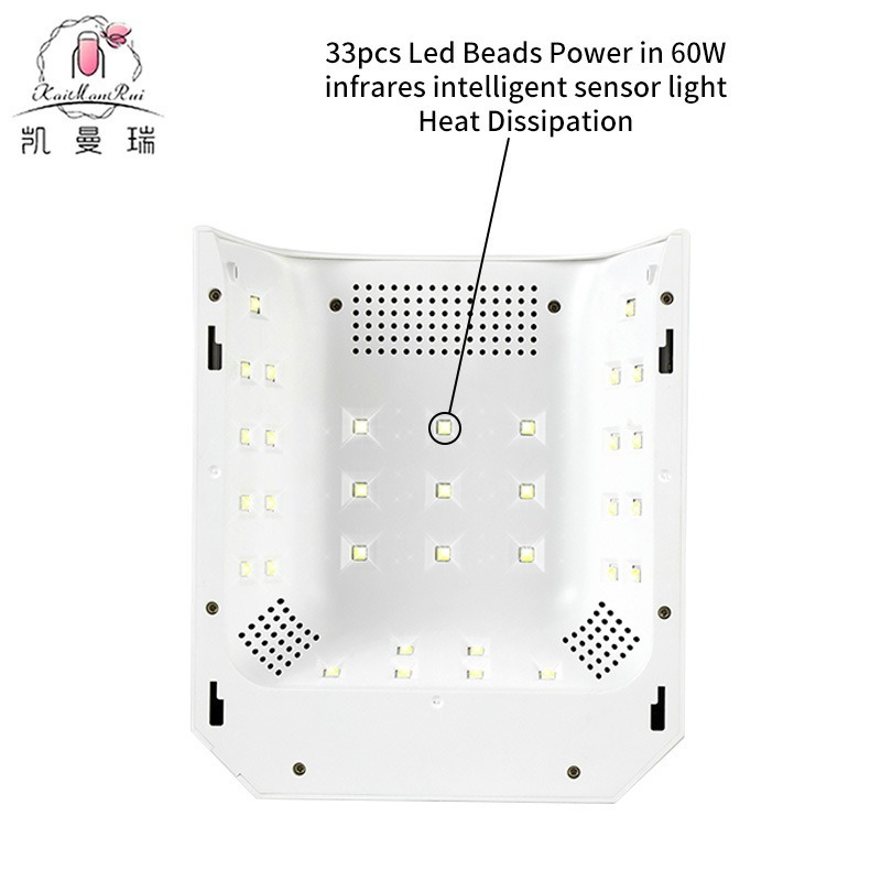 268W alta potencia manicura luz 7800mAh larga duración manicura luz de fototerapia manicura tienda de manicura luz de pegamento de manicura horneado luz transfronteriza