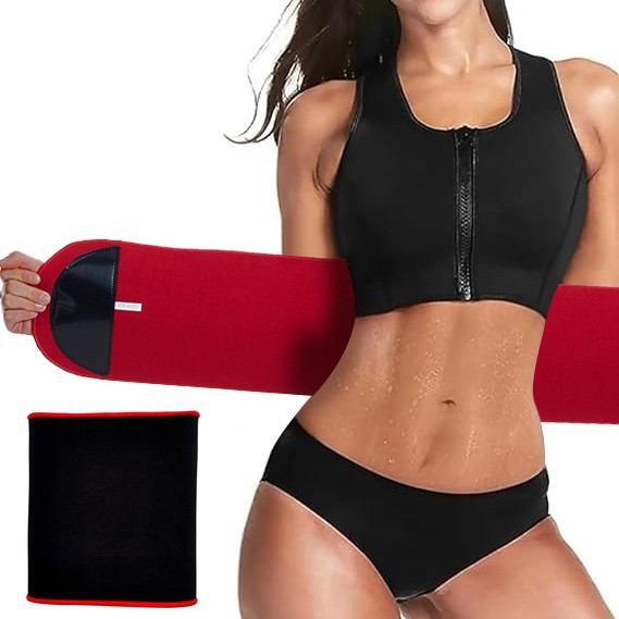 Waist and Abdominal Fat Women's Waist Sweat Belt, Abdominal Sweat Belt, Stomach Wrap, Waist Trainer Sweat Belt