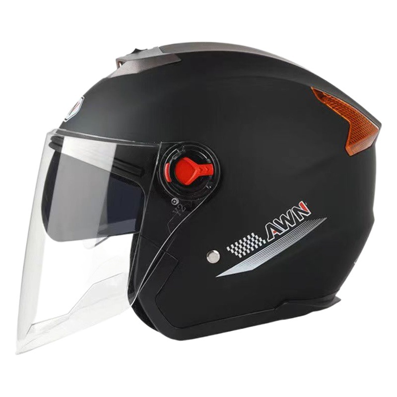 New National Standard 3C Certified Helmet Dual Lens Electric Vehicle Helmet Motorcycle Cycling Helmet Motorcycle Four-Season Dual Lens