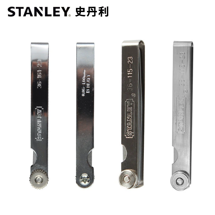 Метрический щуп Stanley, зазор из нержавеющей стали, конический датчик толщины клина, датчик резьбы, заглушка, датчик