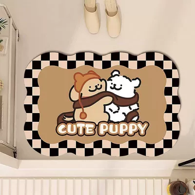 Avtomobil döşəmə paspasları — Diatom Mud Floor Mat - jia-hug-hug-4060cm-diatom-mud