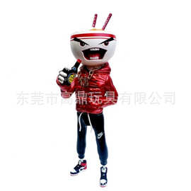 设计师PVC潮玩人偶公仔摆件 Q版卡通人物玩偶