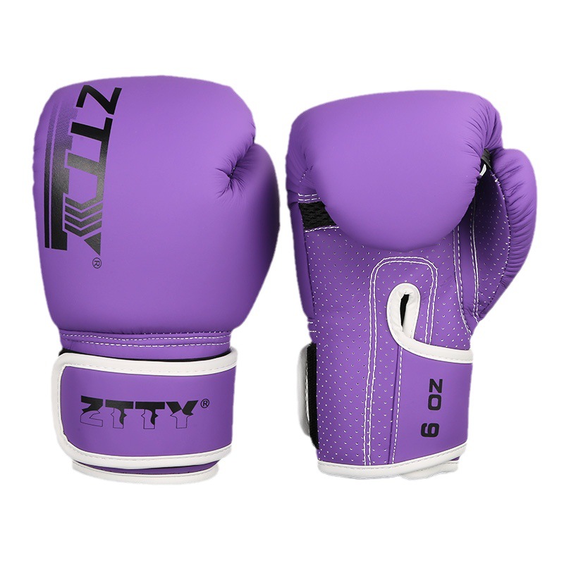 Guantes de boxeo de microfibra para niños directos de fábrica Sanda Muay Thai entrenamiento de combate guantes de boxeo