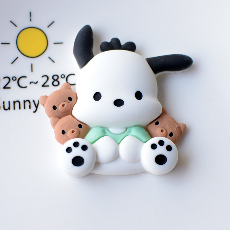 人気アニメかわいい子犬樹脂アクセサリー携帯電話ケース髪飾り靴クリームゴム材料ide1.|undefined