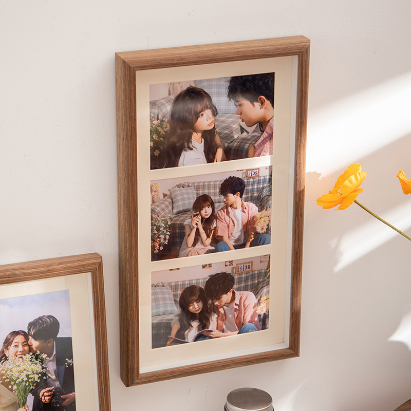 Simple and Creative Photo Frame Display Stand with Four-Frame Combination for Couples, Wedding Photos, Baby Photos, 6inch Photo Frames Simple and Creative Photo Frame Display Stand with Four-Frame Combination for Couples, Wedding Photos, Baby Photos, 6inch Photo Frames