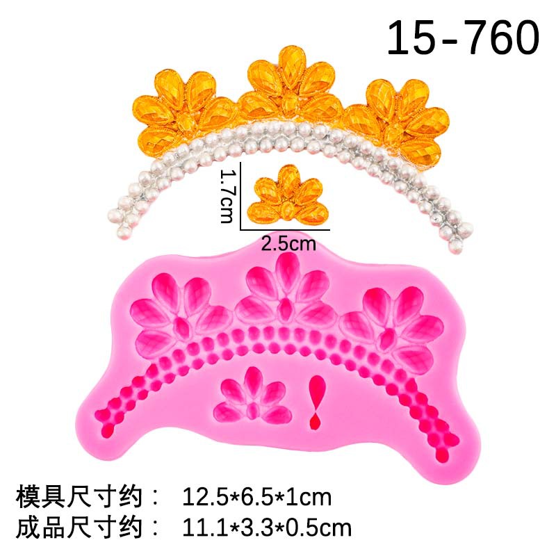 Nueva joya de amor, piedra preciosa, diamante, molde de silicona, accesorios de decoración de epoxi, molde de herramienta de horneado de fondant de chocolate