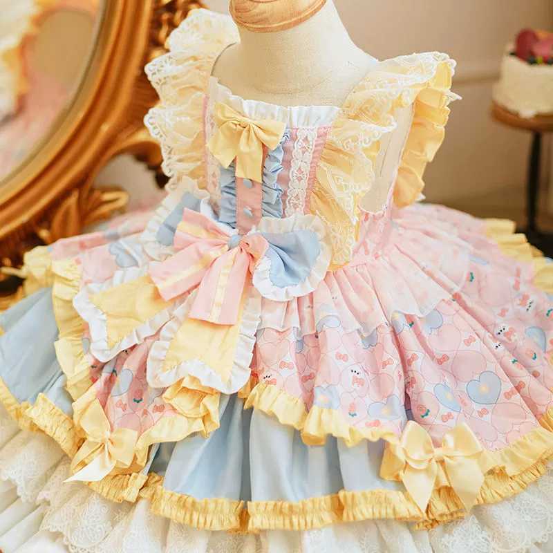 Маленький наряд принцессы, детское платье, детская одежда, стильLolita, подарок на день рождения, западный стиль