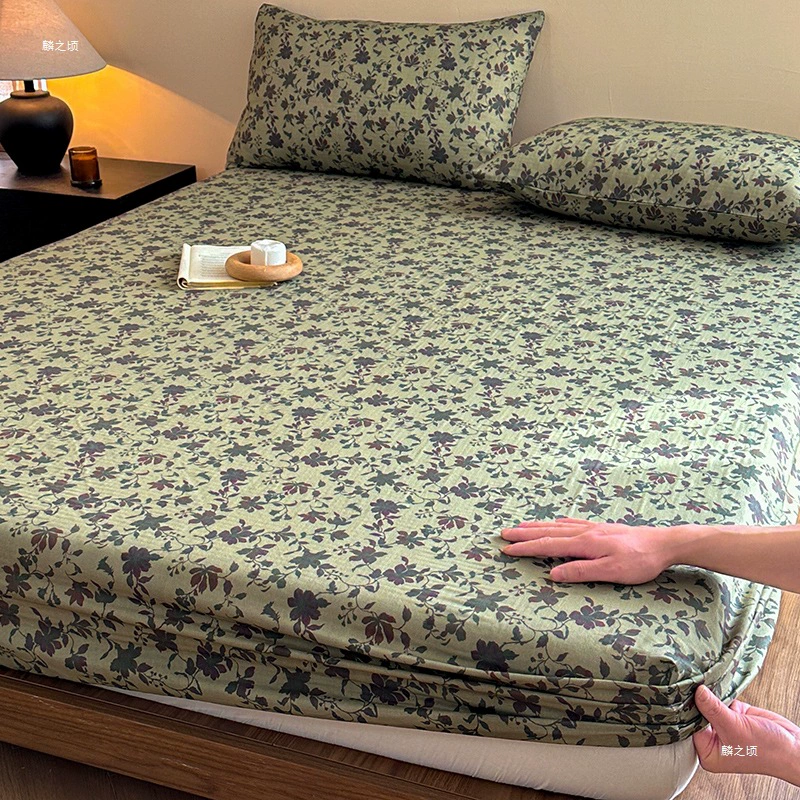 0 Защитный чехол для матраса «все включено» из чистой хлопчатобумажной пряжи, утолщенное татами, 10 двухслойных простыней, цельное покрывало, покрывало класса А.