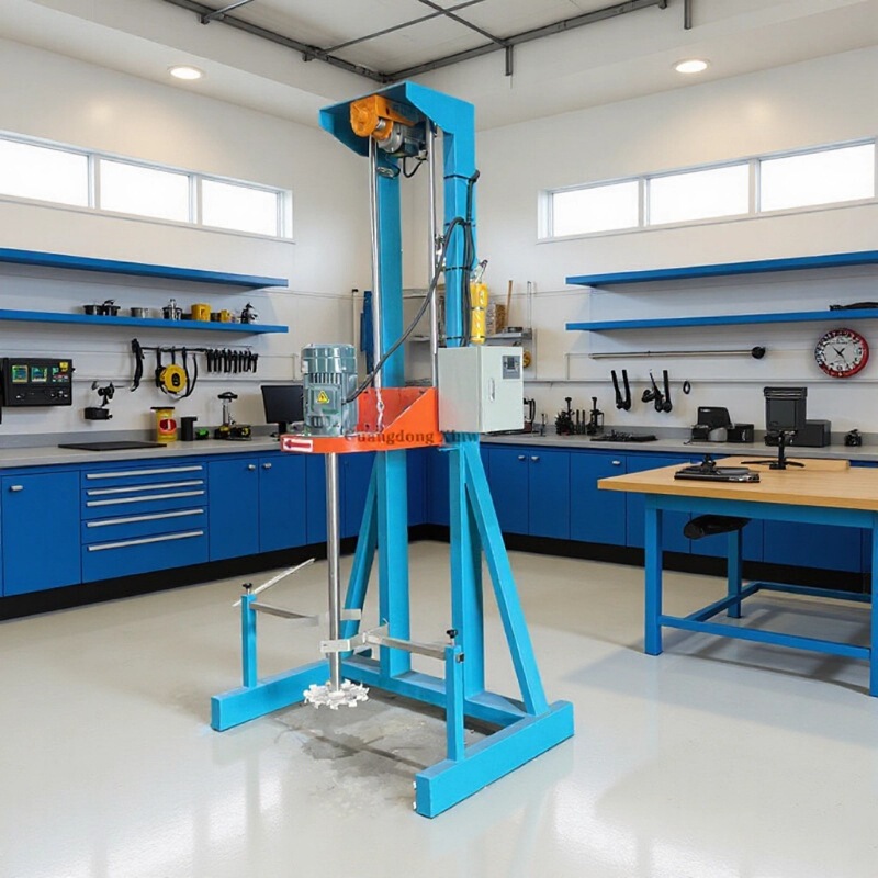 Frequency Conversion Speed-Adjustable Dispersing Machine, Paint and Pigment Mixing Equipment, Ink High-Speed Mixer, Industrial Explosion-Proof Mixing Machinery