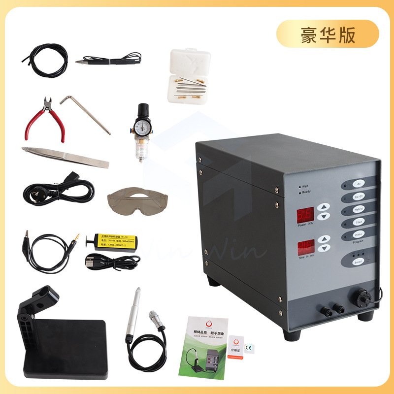 De alta potencia Dental Ortodoncia máquina de soldadura por puntos automática CNC táctil máquina de soldadura de arco de argón máquina de soldadura de oro y plata joyería de soldadura