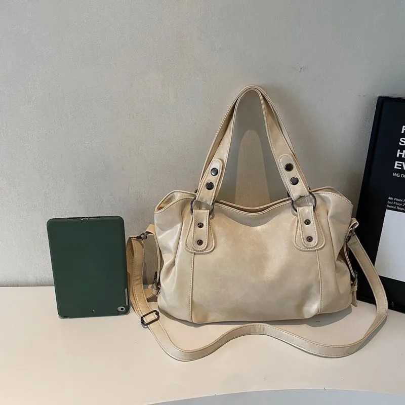 Versatile Women's Shoulder Bag High End Large Capacity Tote Bag_voghion.com