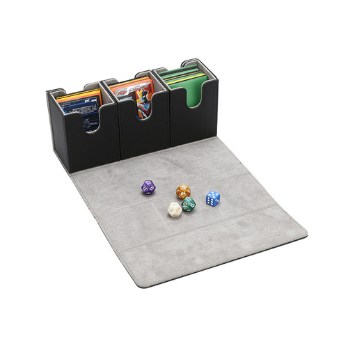 High-end atmospheric separate three-in-one combo set card box Yu-Gi-Oh Pokémon Ultraman card storage box