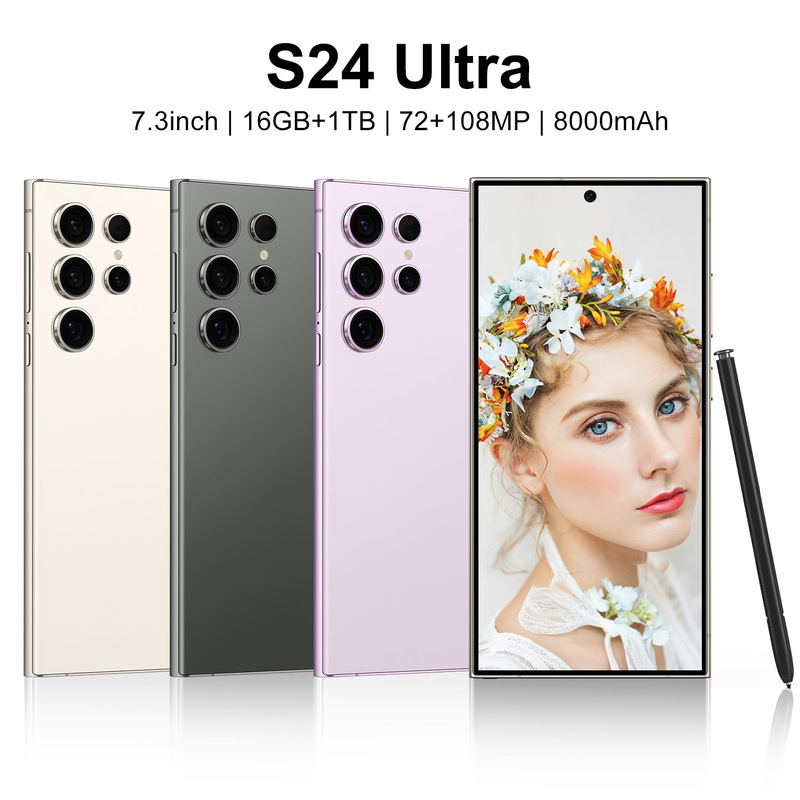 新型正規品S24 Ultra+16+1TB7.3インチ大画面内蔵ペン付きスマート5G携帯電話|undefined
