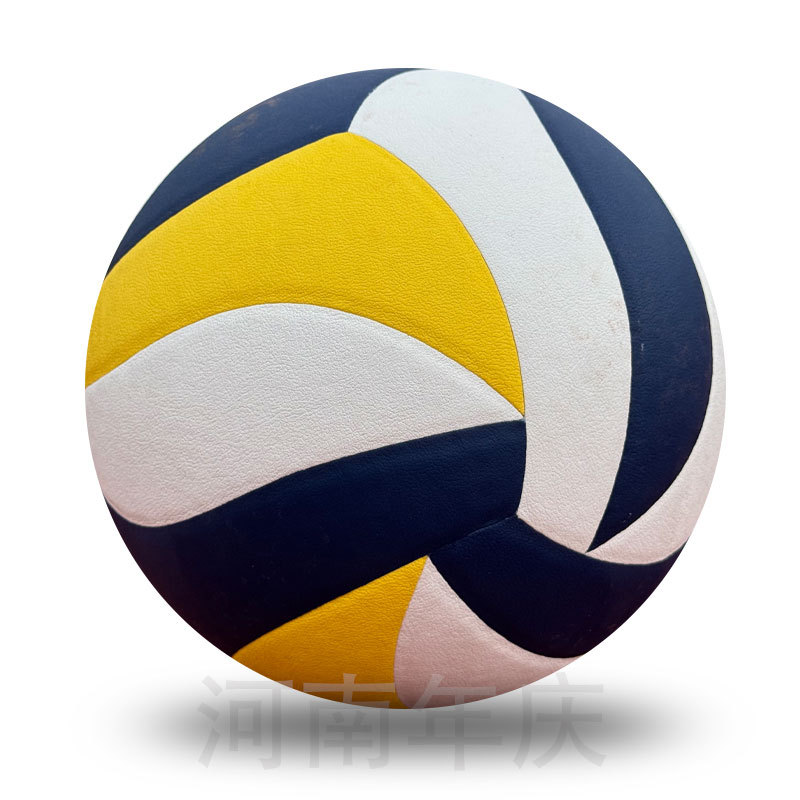 No. 5 Volleyball for High School Entrance Examination Students Training Competition Inflatable Soft Explosion-Proof No. 5 Pu Beach Volleyball for Men and Women Wholesale from Manufacturer