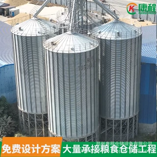 玉米存储仓可实现内外立柱式粮食仓立筒仓装配式设计储粮