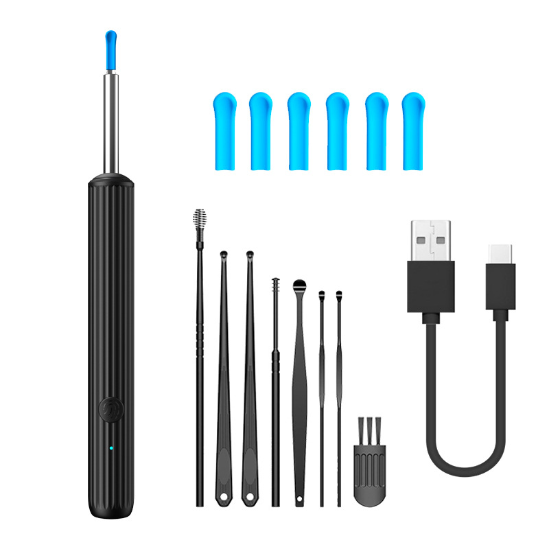 검정색 6개입 납작 스푼 8종 세트