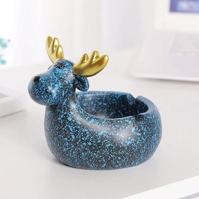 Funny and Cute, Fashionable – Car ashtray - cartoon-cute-deerblue