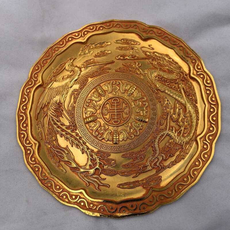 Antique Large Nine Dragon Copper Plate Ornaments Home Decoration Retro Tea Tray Antique Brass Disc Dragon Plate Home Decoration Antique Large Nine Dragon Copper Plate Ornaments Home Decoration Retro Tea Tray Antique Brass Disc Dragon Plate Home Decoration