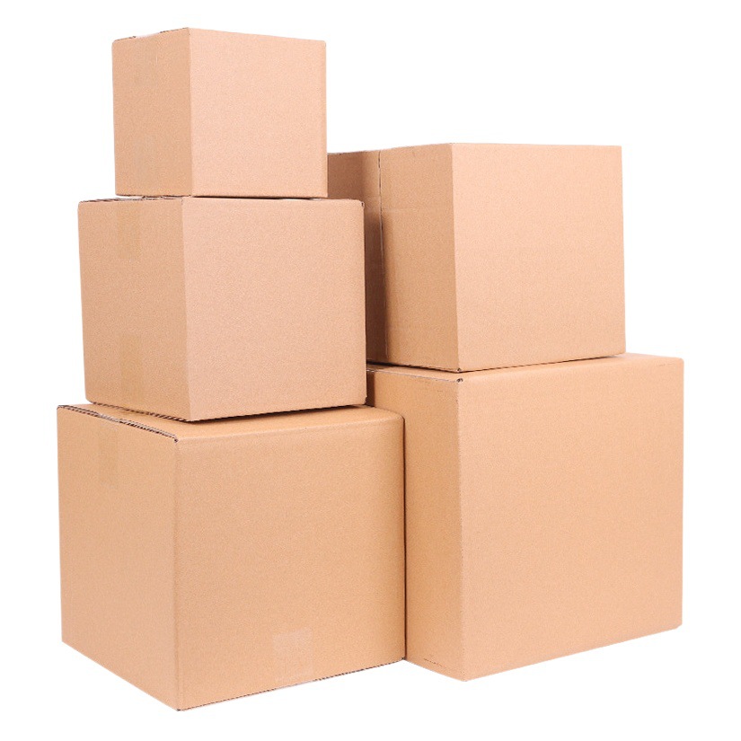 Henan cuadrado extra duro cartón postal expreso cuadrado cartón corrugado endurecido logística móvil caja de embalaje entrega rápida