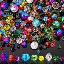 S 30671 Mixed Crystal Glass Beads ˮ�������� �羳ŷ��