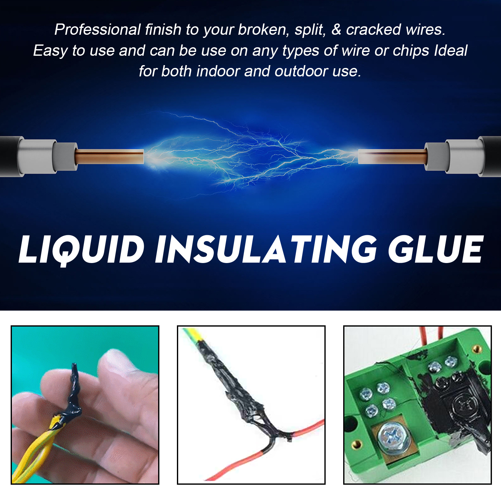 High Temperature Resistant Waterproof Organic Liquid Insulation Glue display picture 2