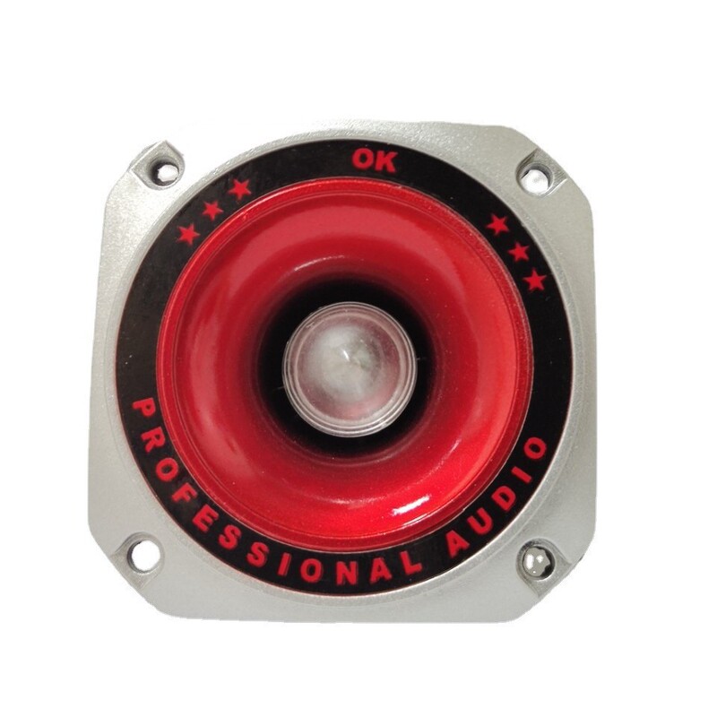 Colorful lights treble changed to household car tweeter square LED flashing lights treble subwoofer piezoelectric horn treble