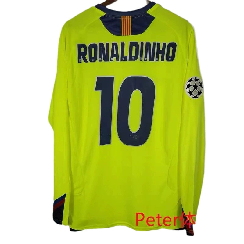 Ретро т Long-sleeve, классический футбольный комплект