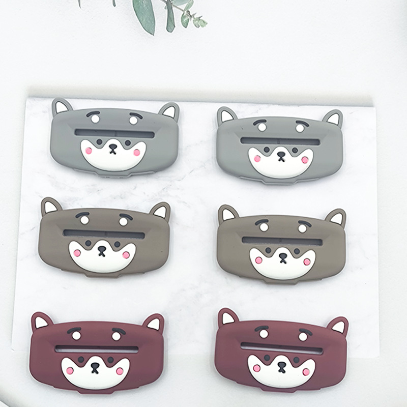 Light gray + dark gray + burgundy [six pack]