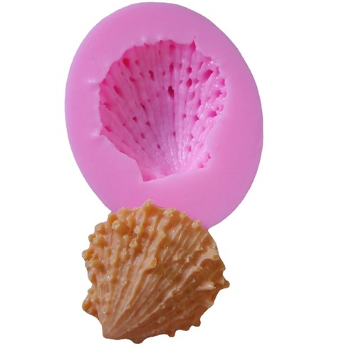 7 Pieces Ocean Series Pearl Sea Snail Star Shell Sea Shell Silicone Mold Ocean Life Fondant Baking Mold