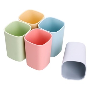Nordic plain fashion simple plastic creative toothbrush cup toothbrush cup mouthwash Cup drinking cup couple Cup