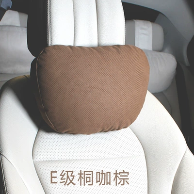 Headrest Mercedes-Benz S-Class Maybach punching neck - perforated-paulow-ka-new-e-brown-neck-pillow