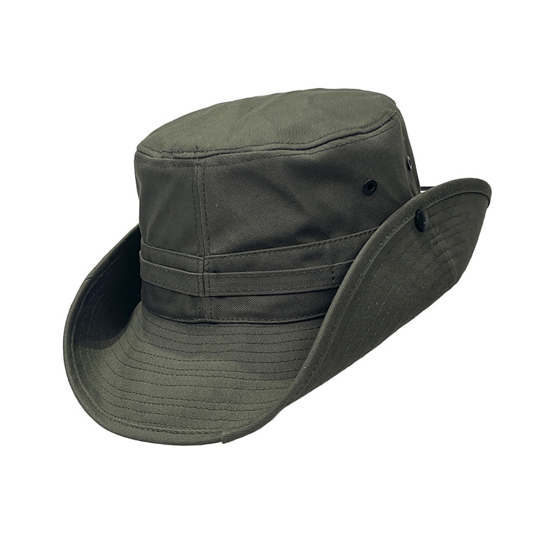 Solid color quick dry travel thin denim climbing sun hat for men and…