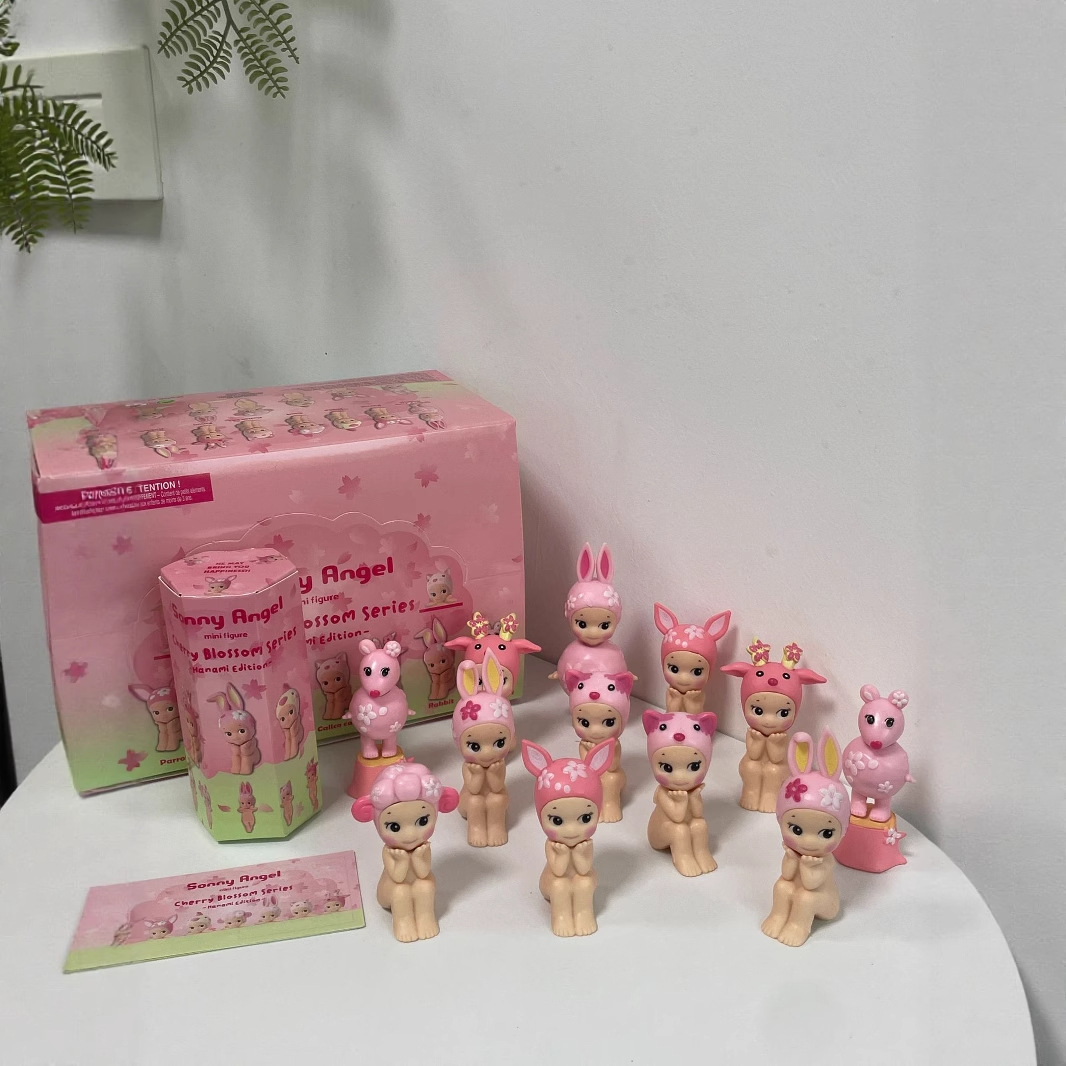 Figuras decorativas transfronterizas – adornos de coche o móvil, muñecos animados hechos a mano, venta por lotes