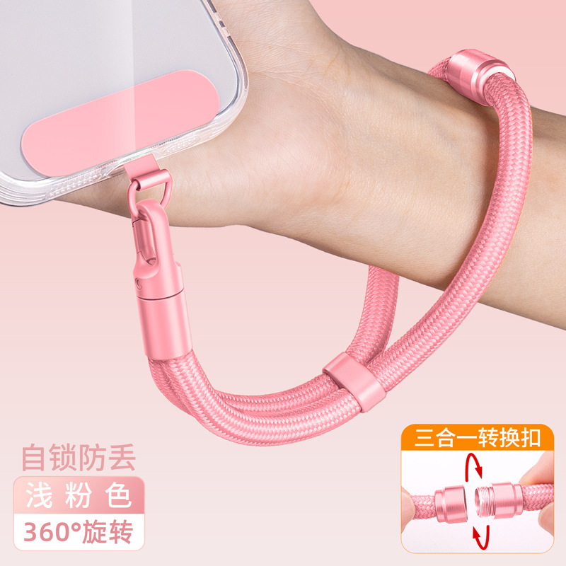 スマホストラップ 3in1 調節可能 リストストラップ ショルダーストラップ 首掛け 取り外し可能 欧風 盗難防止 高級感 ストラップ|undefined