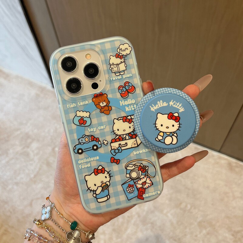 Imd Large Hole Magnetic Gift Box Kitty Suitable for Iphone15Promax Apple 17 Phone Case 13