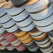 【厂家批发】精装书籍上浆加硬 黑白相间 书边带 堵头布优质过浆