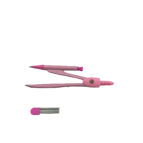 Student Fashion Automatic Pencil Metal Drawing Compass Mathematical Geometry Drawing Plastic Boxed Compass Wholesale