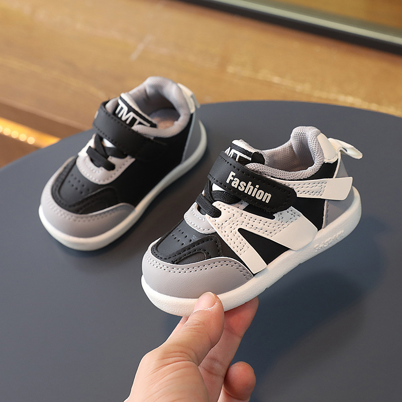 Dropshipping Babyschuhe, Frühlings- und Herbst-Einzelschuhe, Baby-Kleinkindschuhe mit weicher Sohle, Funktionsschuhe für einjährige Mädchen, Jungenschuhe_voghion.com