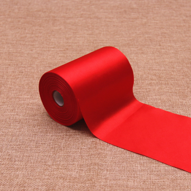 Cintas rojas de seda, cinta de cinta roja, cinta de boda, cinta de cinta