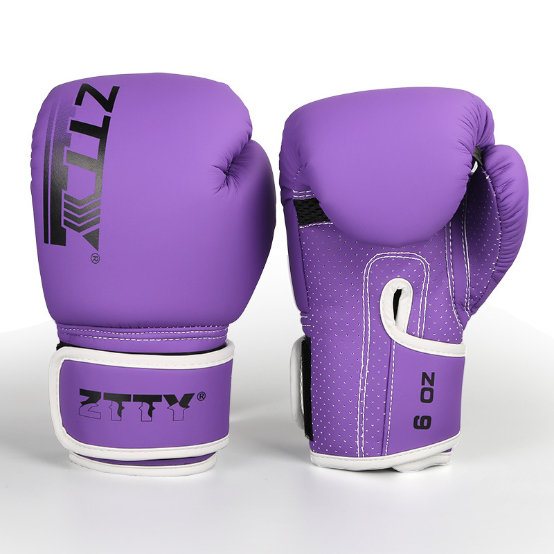 Guantes de boxeo de microfibra para niños directos de fábrica Sanda Muay Thai entrenamiento de combate guantes de boxeo