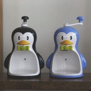 Japan Imported Manual Shaved Ice Machine Small Household Bear Hand-Cranked Ice Equipment Crushed Smoothie Machine Hail Ice Machine