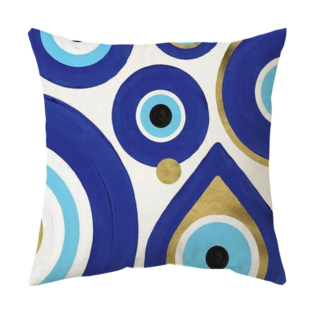 Capa de almofada evil eye almofada decorativa macia para sofá_voghion.com