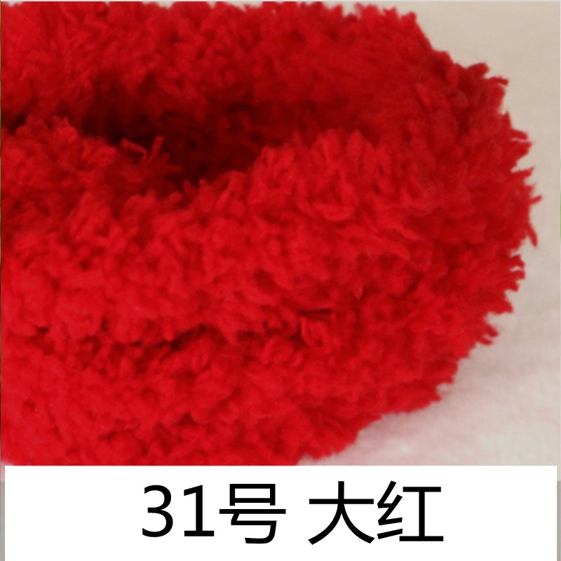 15mm cifrado Twist stick 1 m largo Super grueso Super denso tira de lana de raíz de lana hecha a mano DIY cachorro material paquete