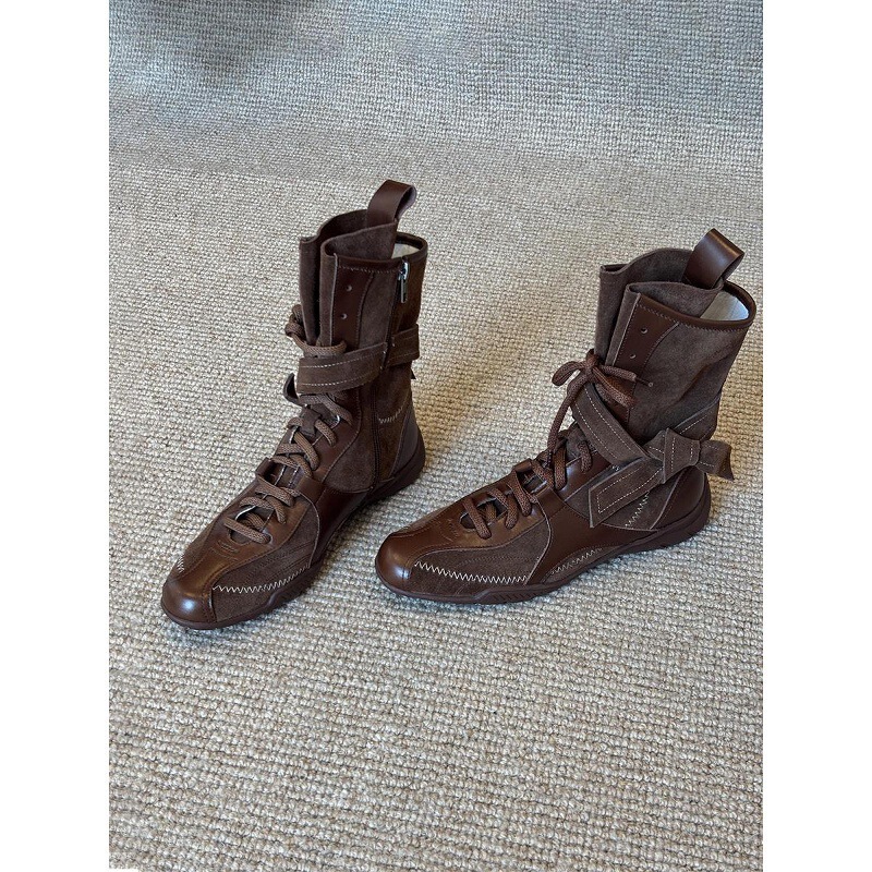 Sheepskin Retro Round-Toe Stylish Boxing Sports Boots with Internal Height Increase and Slimming Martin Boots Versatile Fashion Short Boots Sheepskin Retro Round-Toe Stylish Boxing Sports Boots with Internal Height Increase and Slimming Martin Boots Versatile Fashion Short Boots