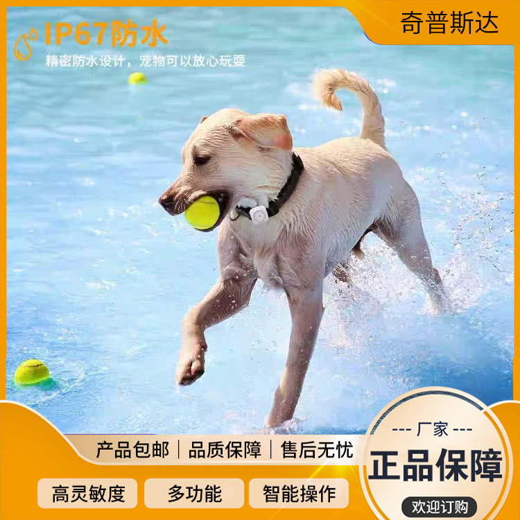 Posicionador inteligente general para gatos y perros rastreador anti-perdida para mascotas saludables frecuencia cardíaca monitoreo de temperatura corporal collar inteligente de gatos y perros