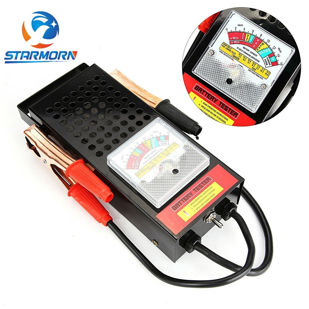 定制标签出口款式 蓄电瓶放电叉电瓶好坏测试6V12V汽车蓄电池测试