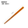 Single pair of chopsticks Japanese style and wind family with 24 cm long -term to a single double natural bamboo chopstick anti -skid sushi pointed chopstick