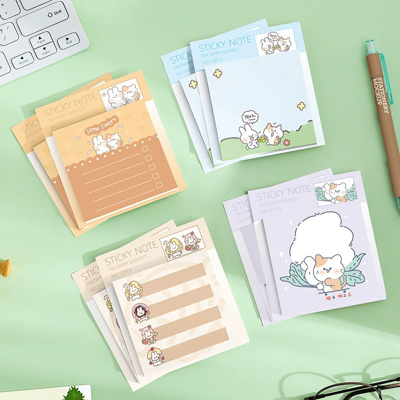 INS wind convenience post, signature book can be sticky paper cartoon cute student notepad, creativity N times posted LX1057