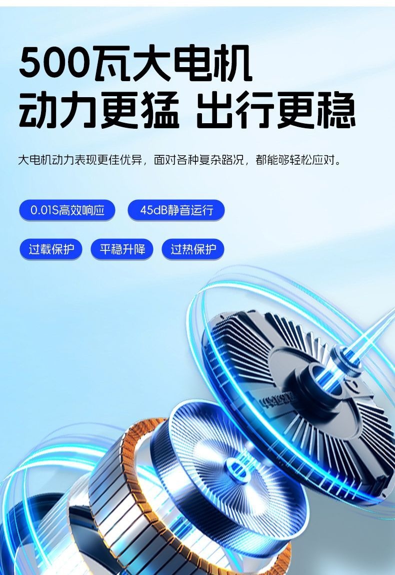 Hengbeishu electric wheelchair is an intelligent, fully automatic, foldable, lightweight wheelchair for the elderly and disabled