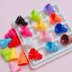 Acrylic paint cone ice cream hand painted bottom embryo beaded diy mobile phone chain keychain material jewelry accessories